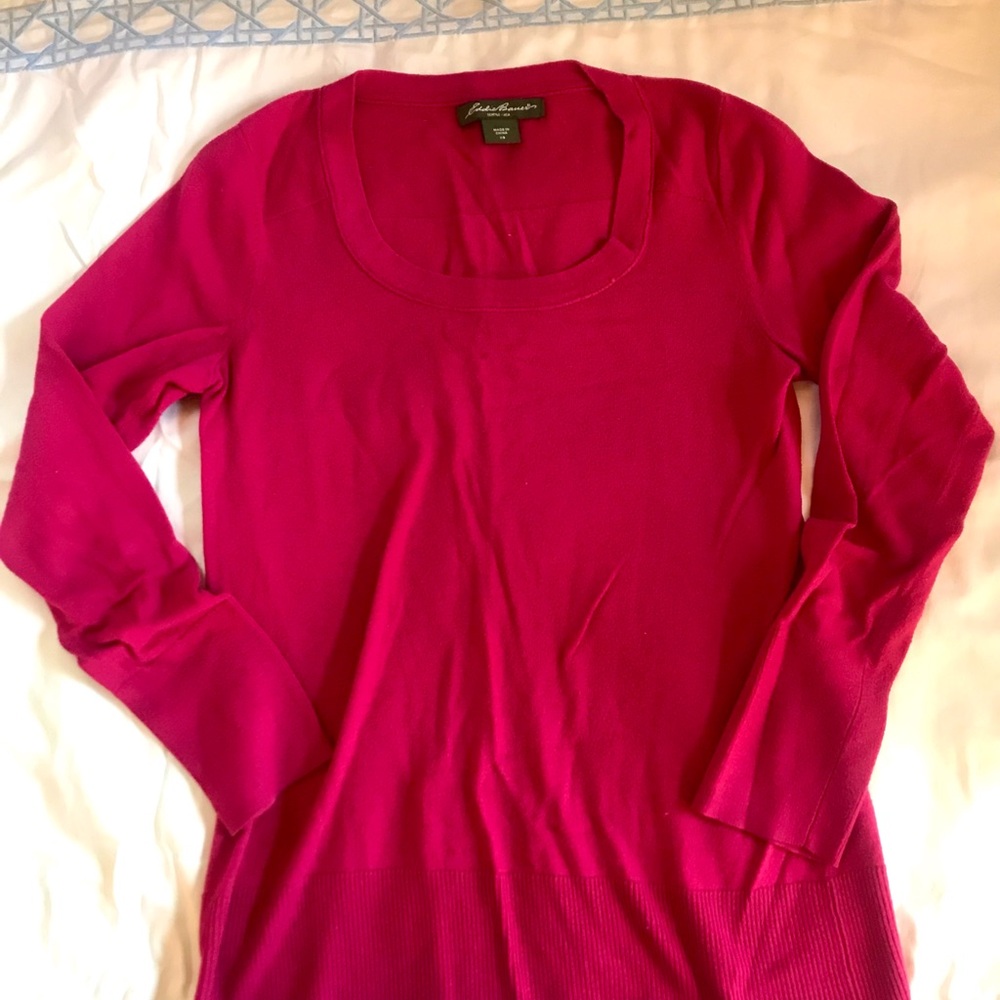 Eddie Bauer Scoop Neck Sweater